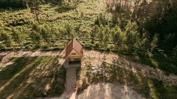 Фото номера Дом с 1 спальней Дома для отпуска Jūrkalnes Meža SPA г. Ošvalki 32