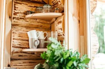 Фото номера Дом с 1 спальней Дома для отпуска Jūrkalnes Meža SPA г. Ošvalki 44