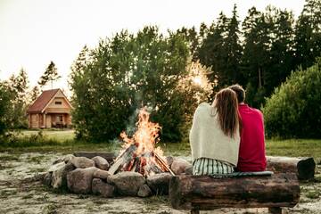Фото номера Дом с 1 спальней Дома для отпуска Jūrkalnes Meža SPA г. Ošvalki 10