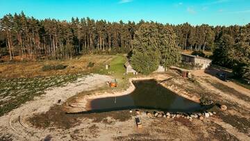 Фото номера Дом с 1 спальней Дома для отпуска Jūrkalnes Meža SPA г. Ošvalki 31