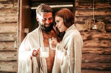 Фото номера Дом с 1 спальней Дома для отпуска Jūrkalnes Meža SPA г. Ošvalki 87